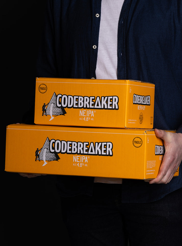 Codebreaker Craft Beer Unfiltered NEIPA 4.8% Tray of 12