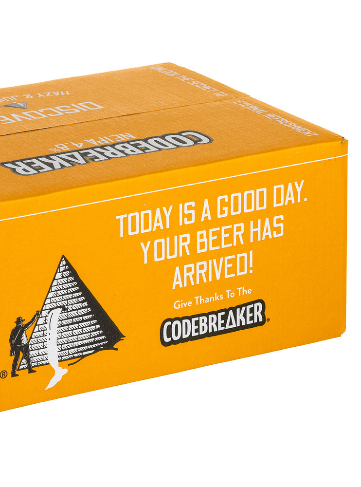 This is a good day your beer has arrived